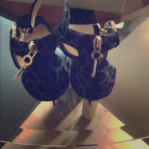 Jimmy Choo stiletto heels, worn three times.